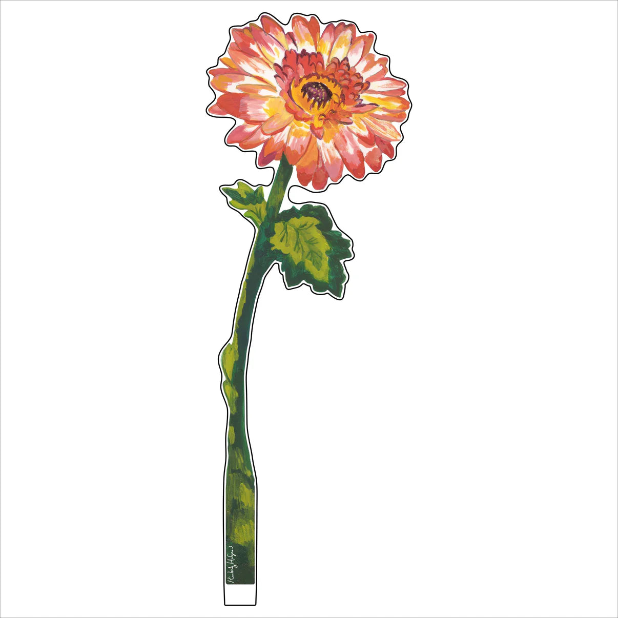 Gerbera Daisy Acrylic Single -Large