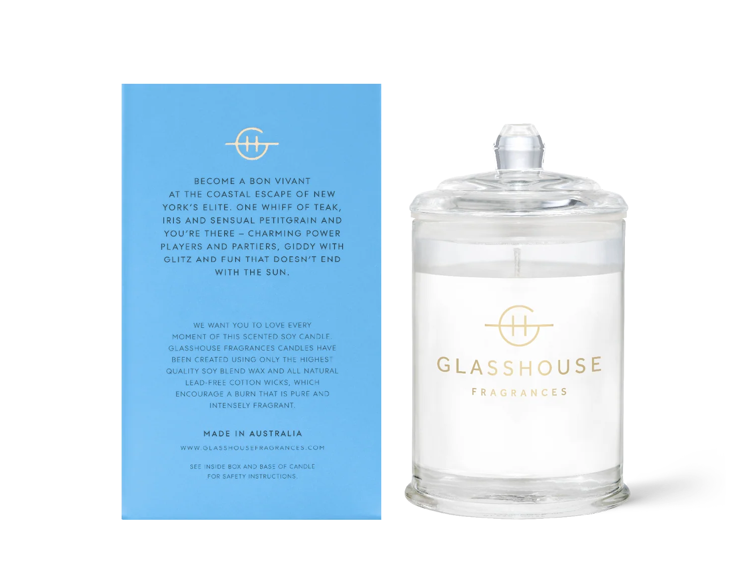 Glasshouse The Hamptons Candle - 2.1 oz