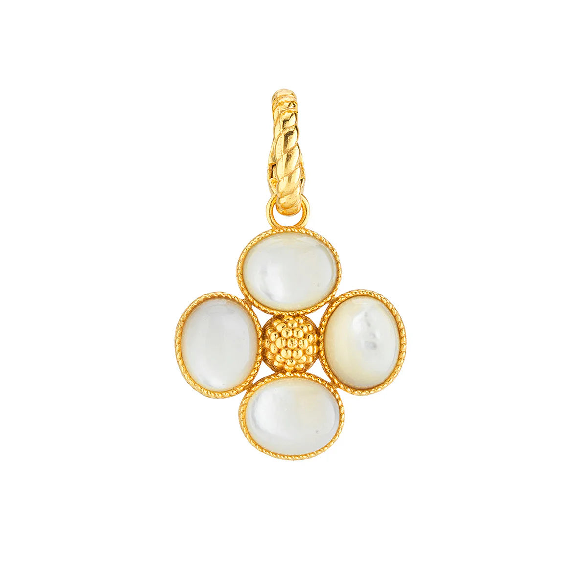 Berry Clover Double Sided Pendant