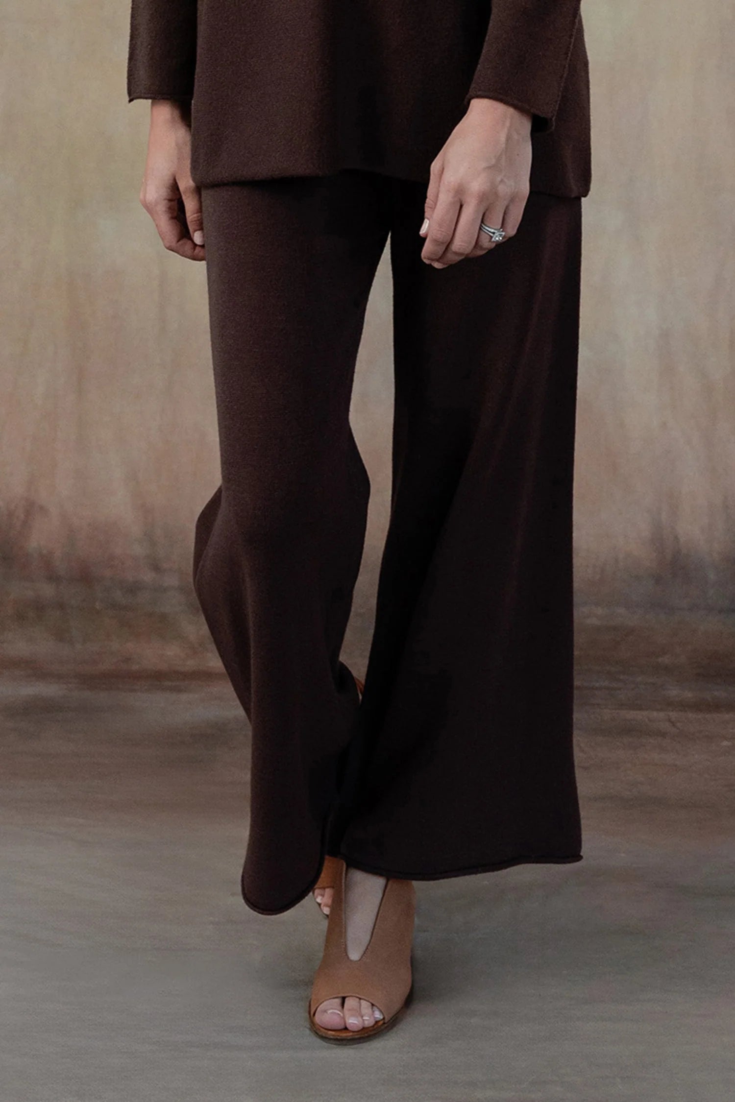 Cleo Knits Pants - Espresso