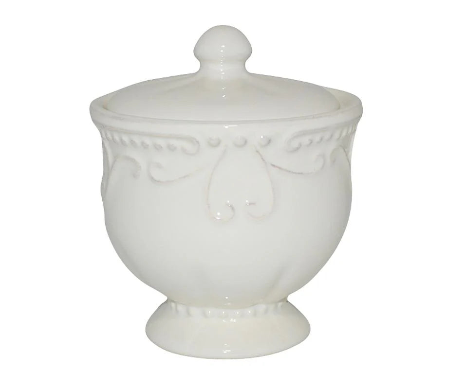 Isabella Covered Sugar - Ivory
