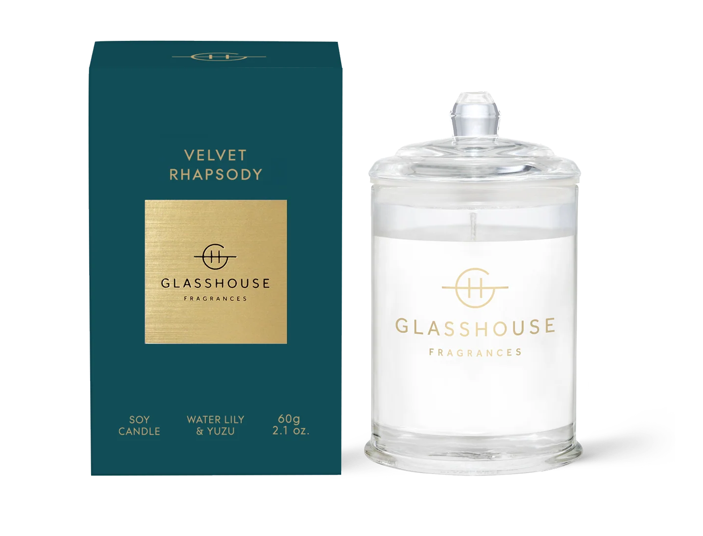 Glasshouse Velvet Rhapsody Candle - 2.1 oz