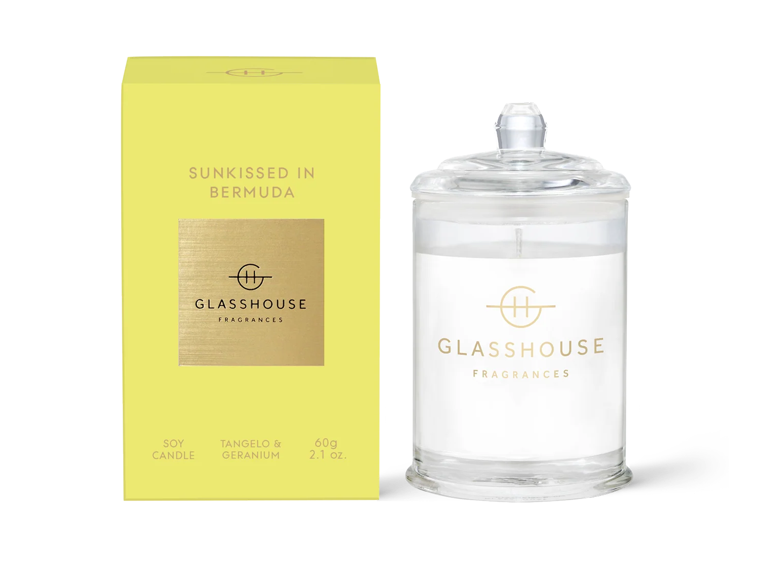 Glasshouse Sunkissed In Bermuda Candle - 2.1 oz