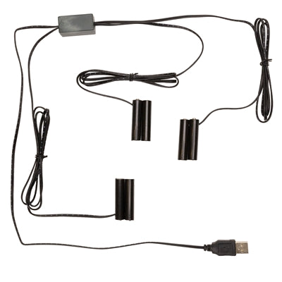 Battery Replacement 3 to 1 (2 x AA) 18"L Lead Wire, 38"L Lead Wire Plastic
