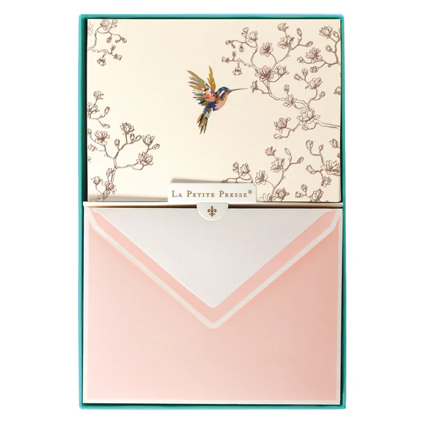 La Petite Presse Hummingbird Boxed Correspondence Notes