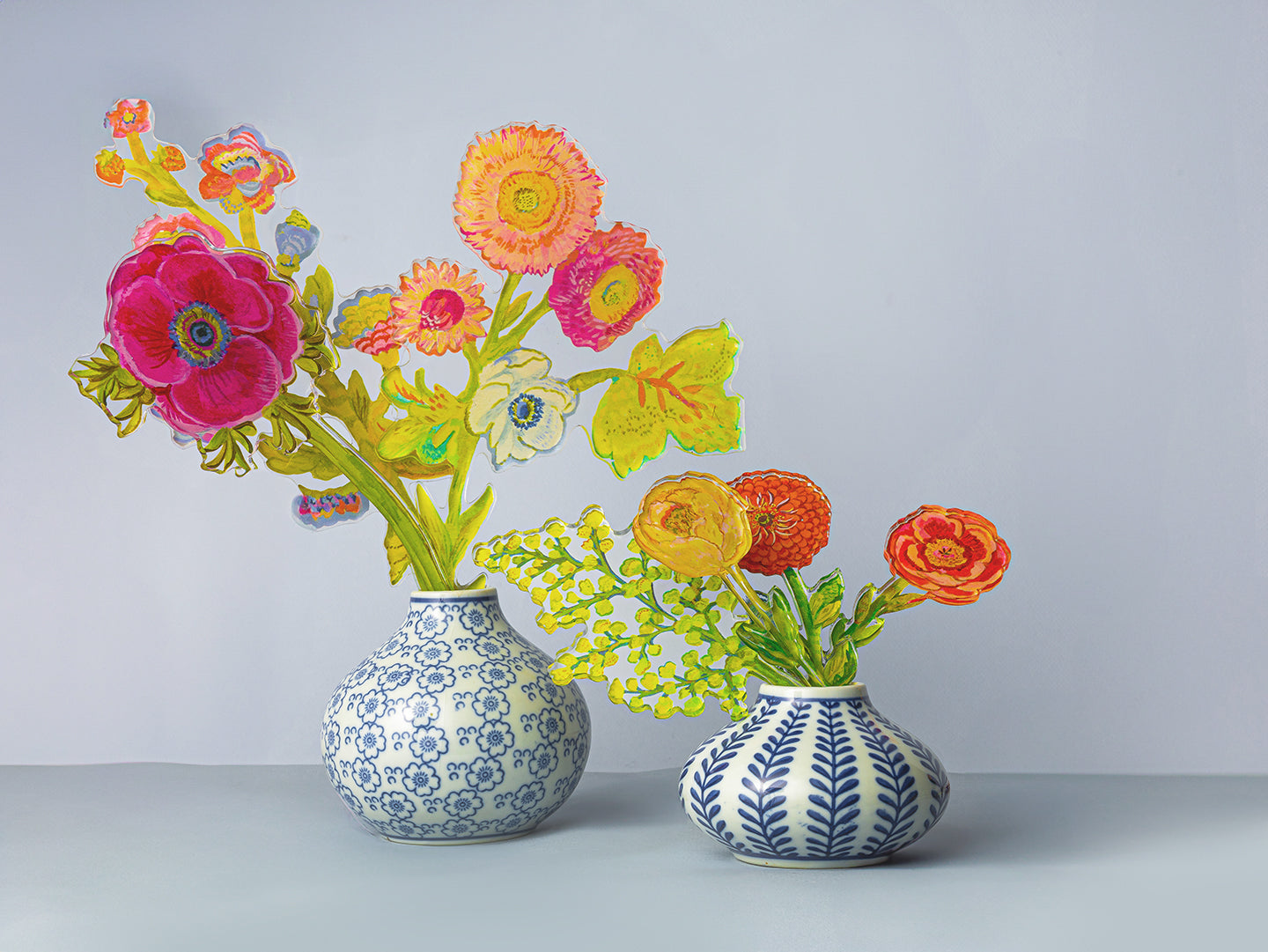 Red Iceland Poppy Acrylic - Small