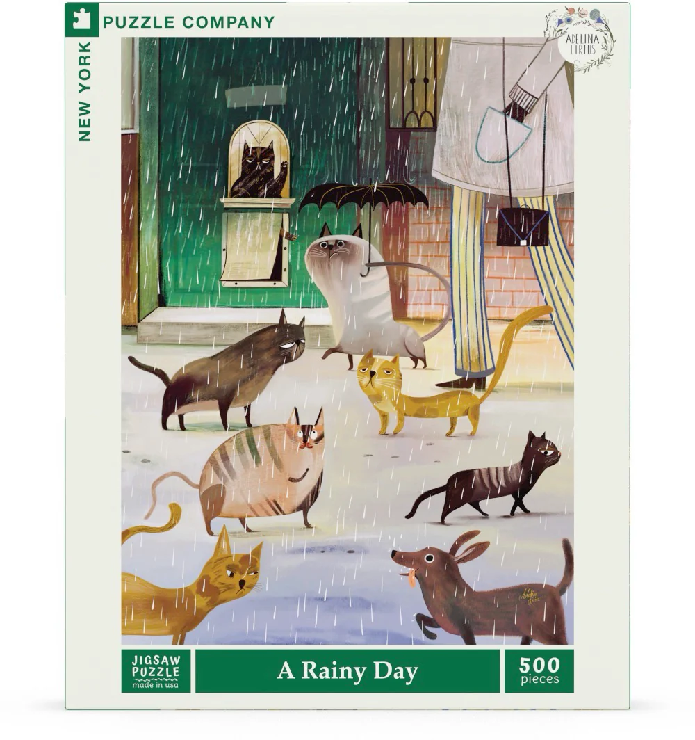 A Rainy Day 500 Piece Puzzle