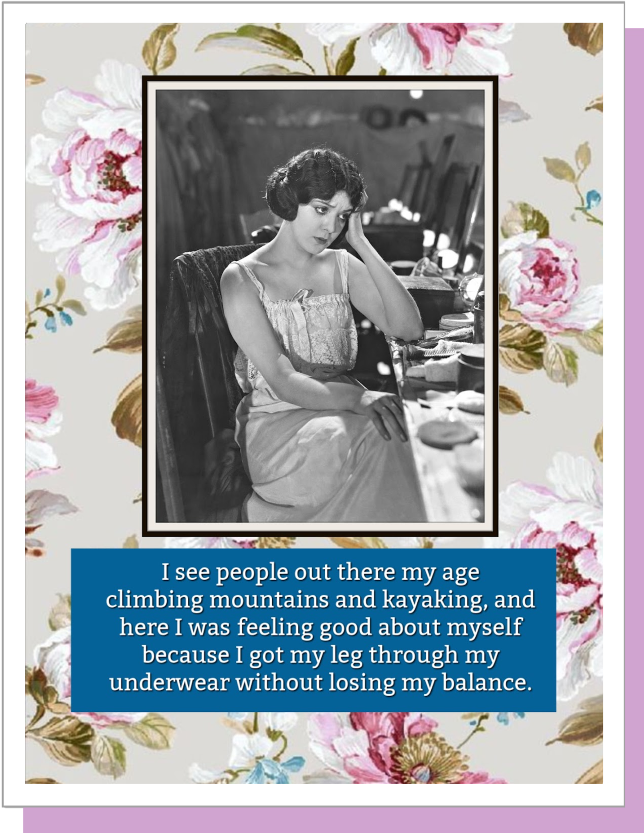 Losing My Balance - Everyday Card