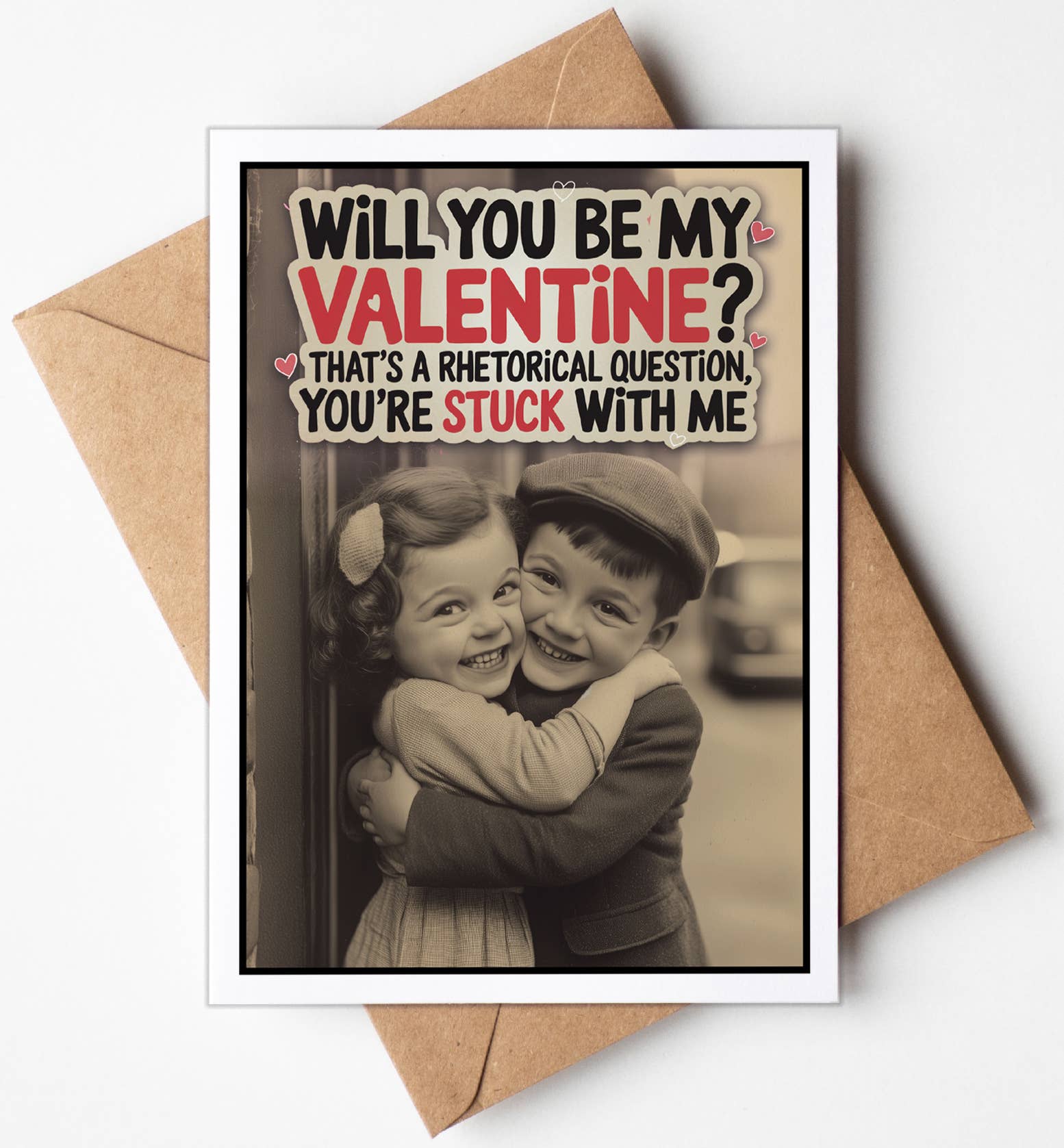 Handmade Cute Valentine Cards for Her or Him