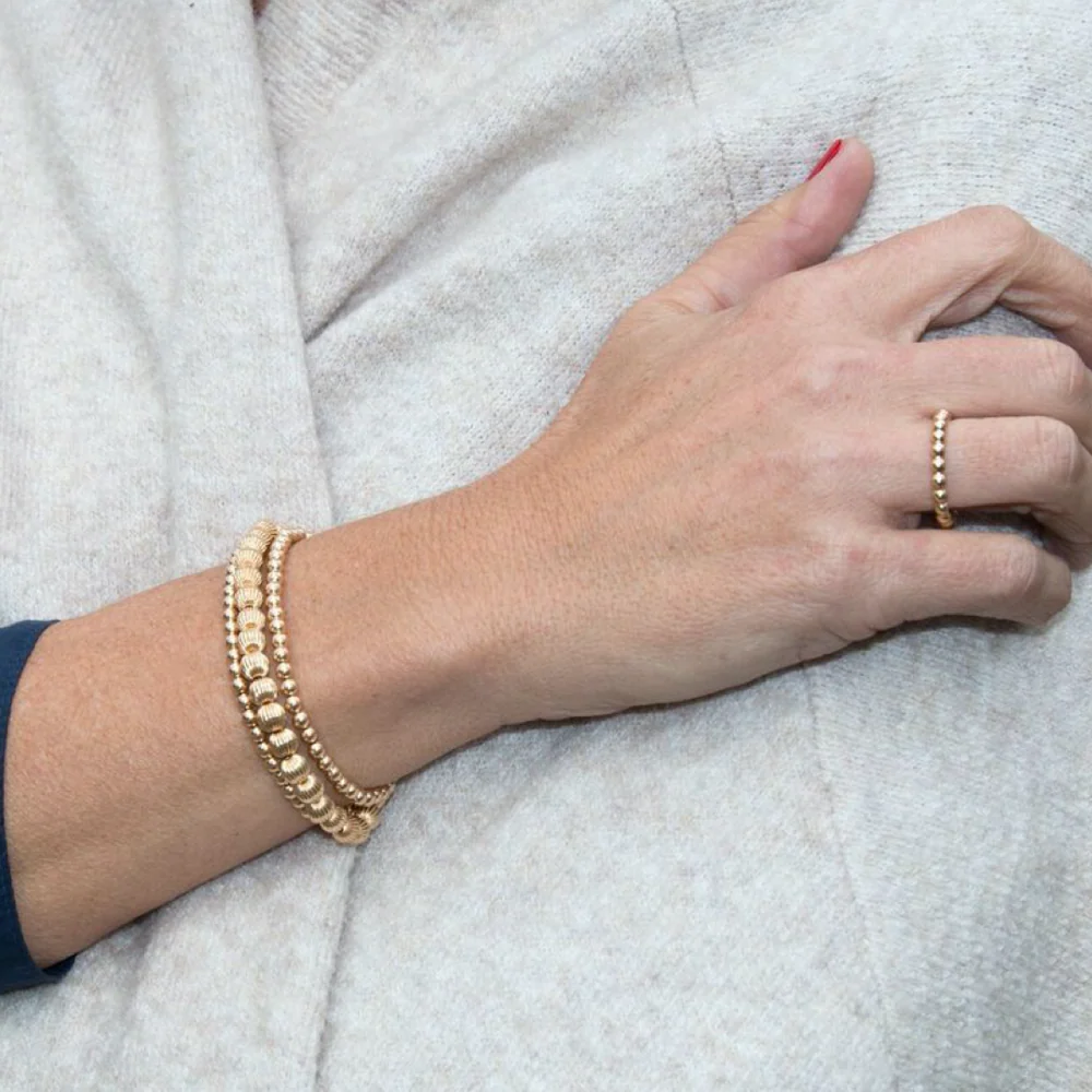 Enewton Classic Gold Bead Ring - 1.5 mm bead