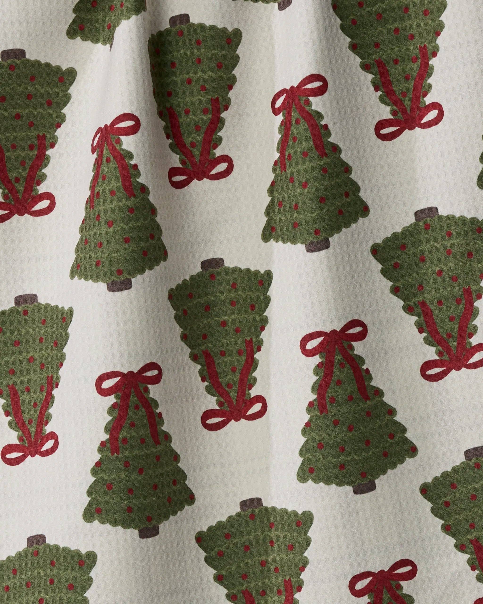 Ribbon Pines Luxe Kitchen Towel - Holiday 2026