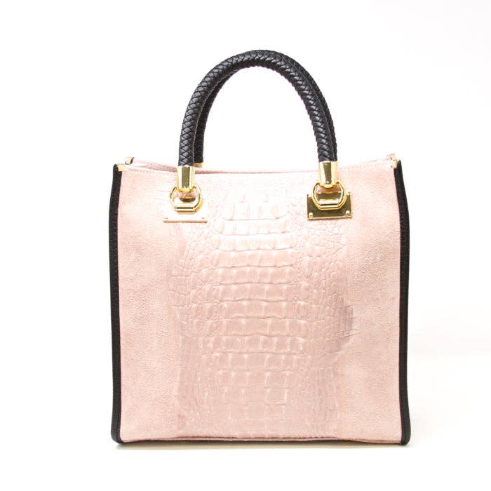 GF13221 GENUINE ITALIAN LEATHER PORTFOLIO BAG: MUSTARD