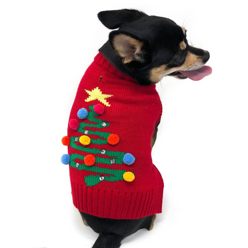 Dog Sweater Christmas Tree : Small