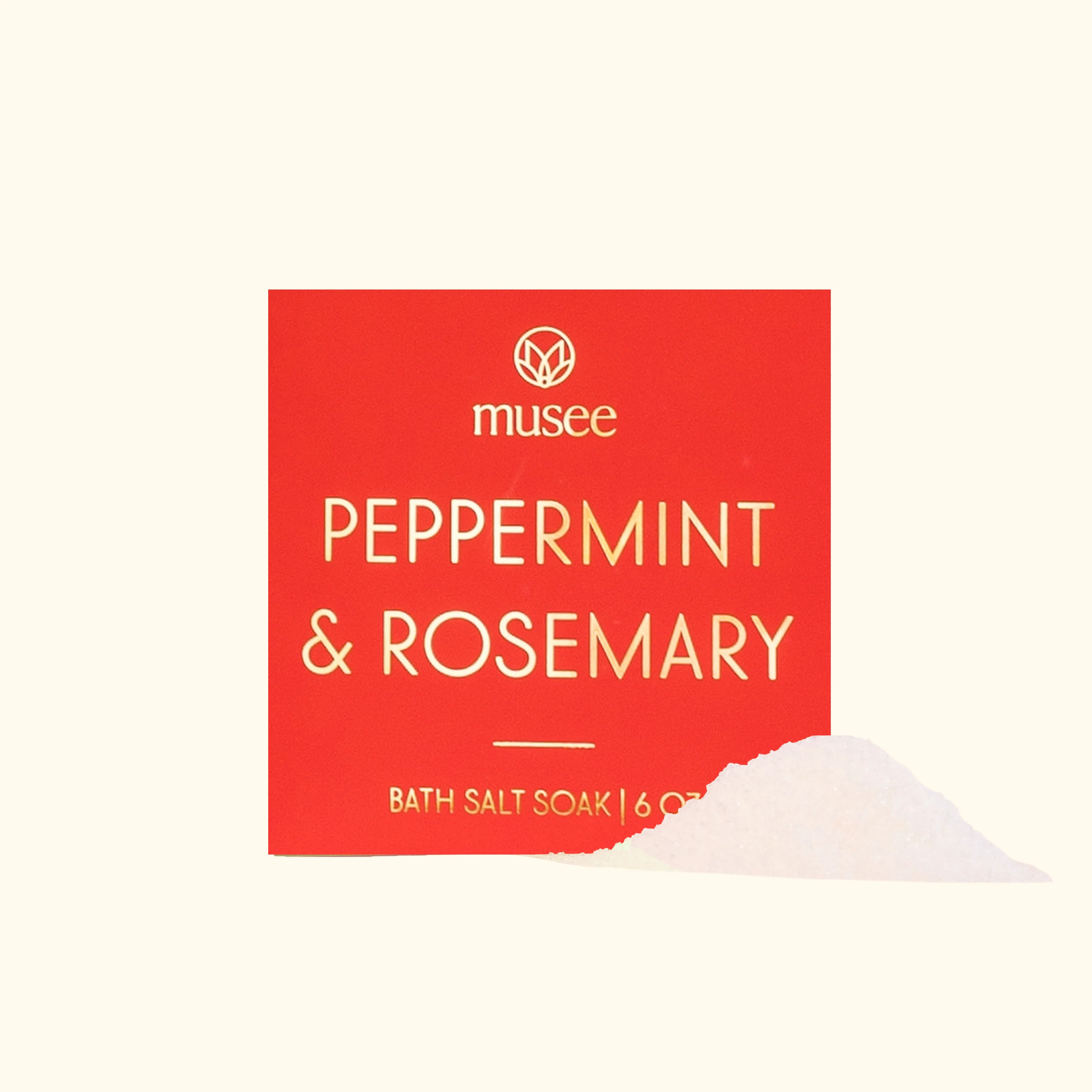 Peppermint and Rosemary Mini Salt Soak