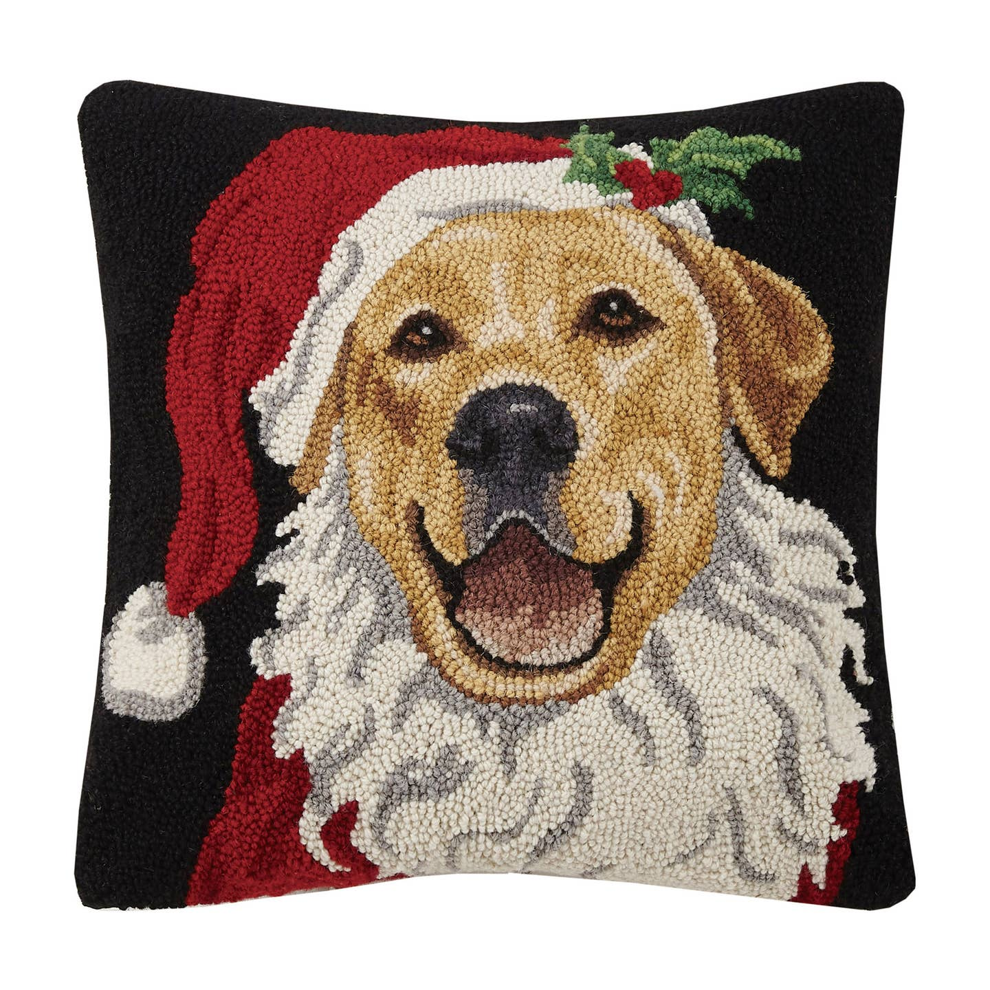 Holiday Retriever Pillow