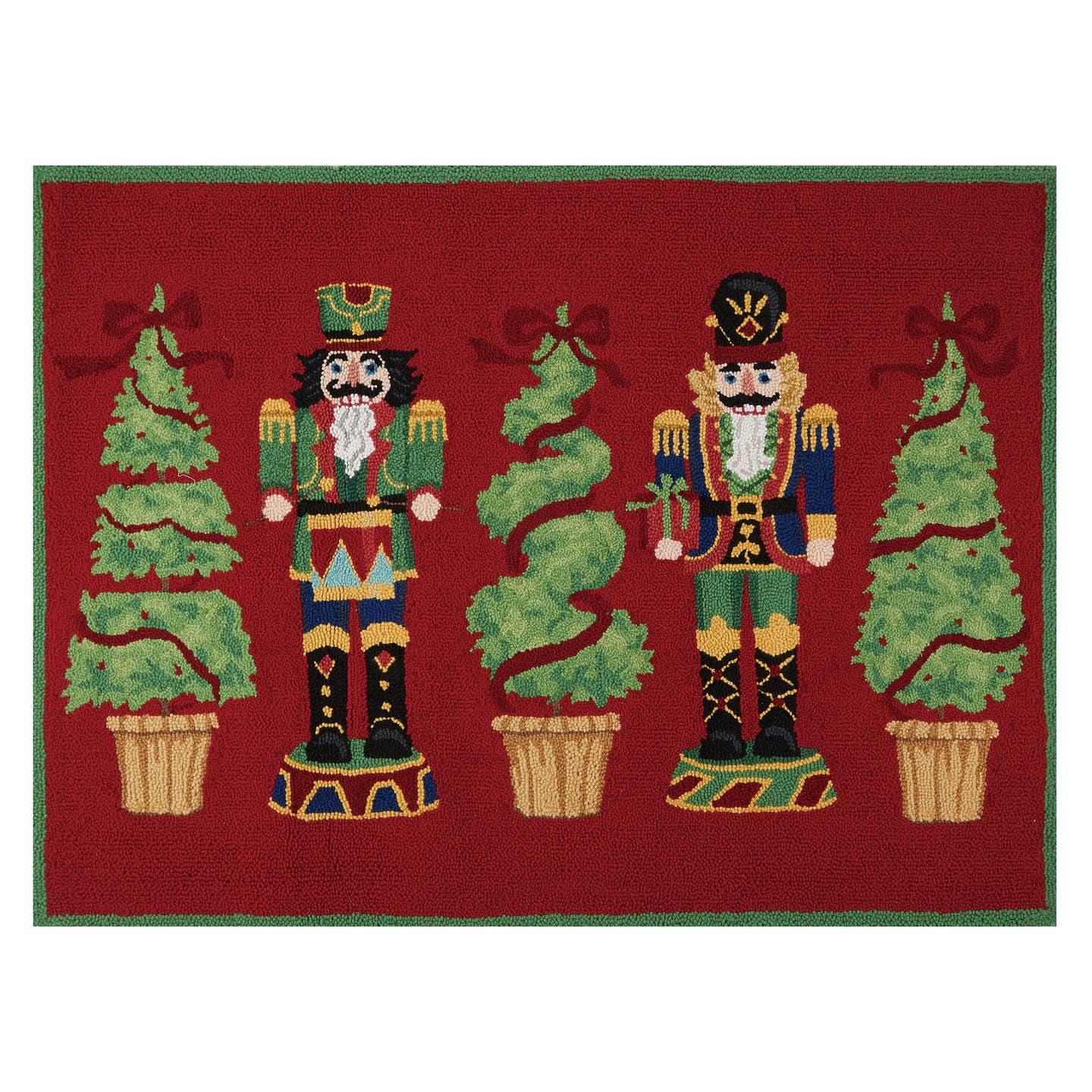 Nutcracker Hooked Area Rug