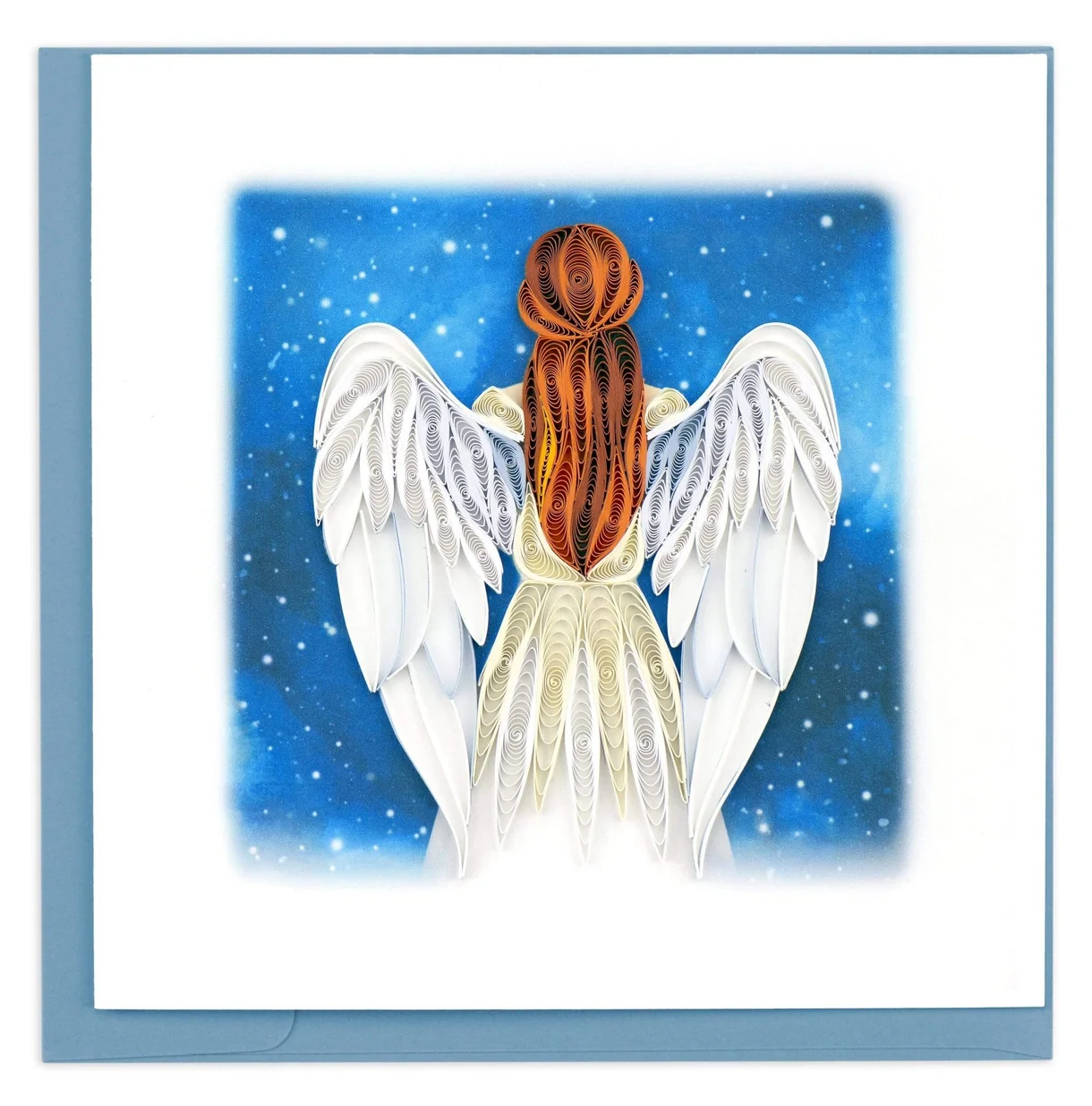 Quilling Angel Card