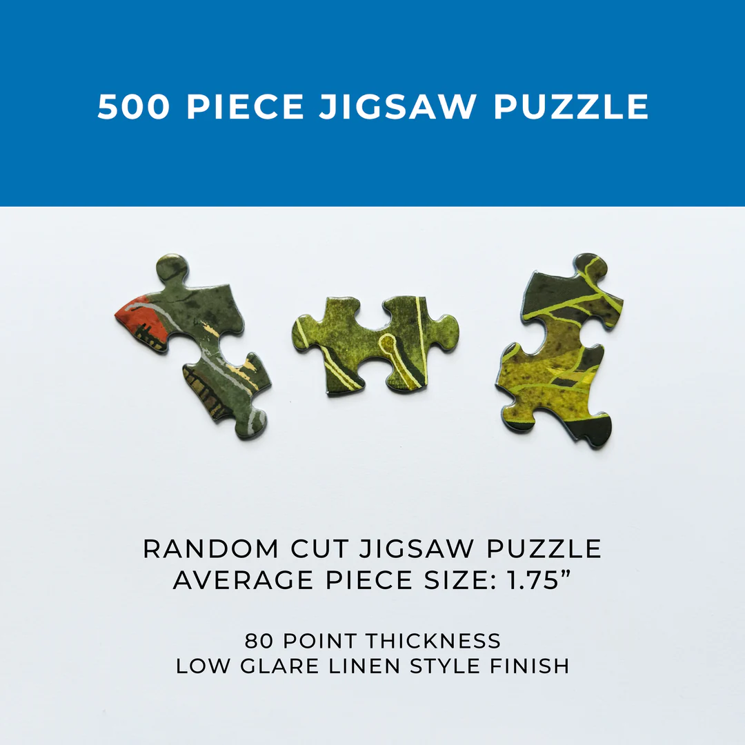 A Rainy Day 500 Piece Puzzle
