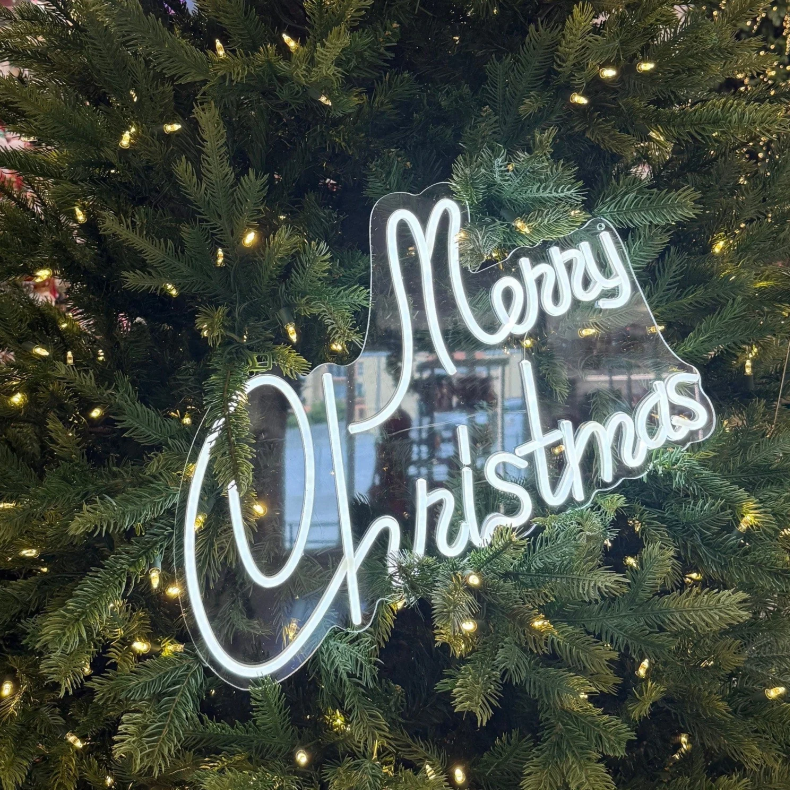 LED Lighted Merry Christmas Sign- 20"