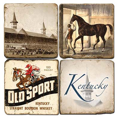 Kentucky Derby Coasters set of 4