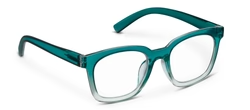 Clear Horizon Mint/ Pink Reading Glasses Strength 2.00