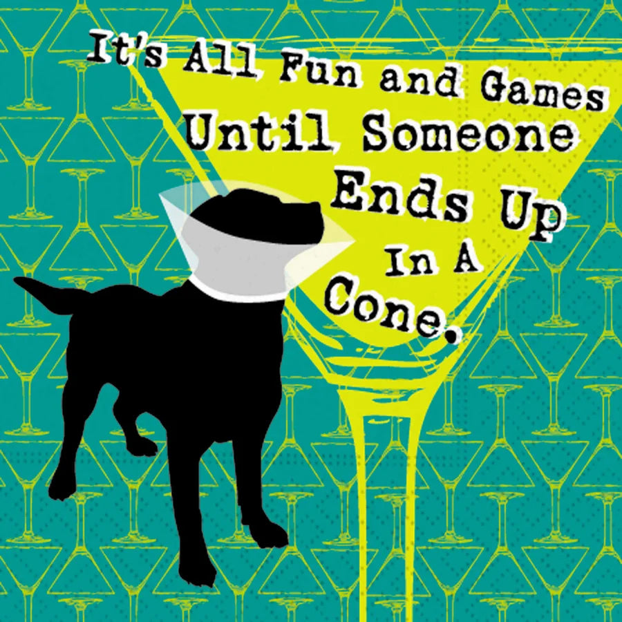 All Fun and Games Beverage Napkins