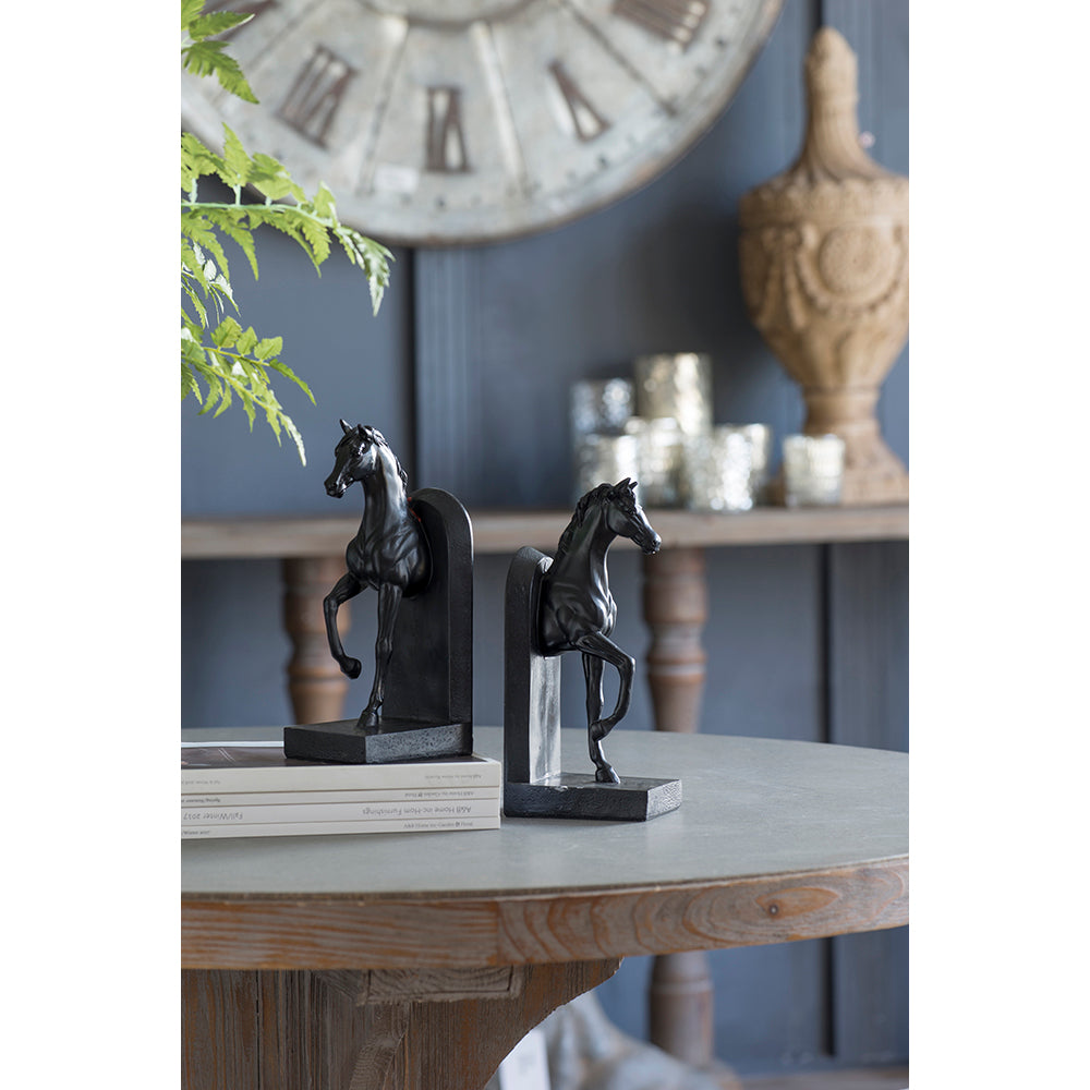 Horse Head Bookends Pair