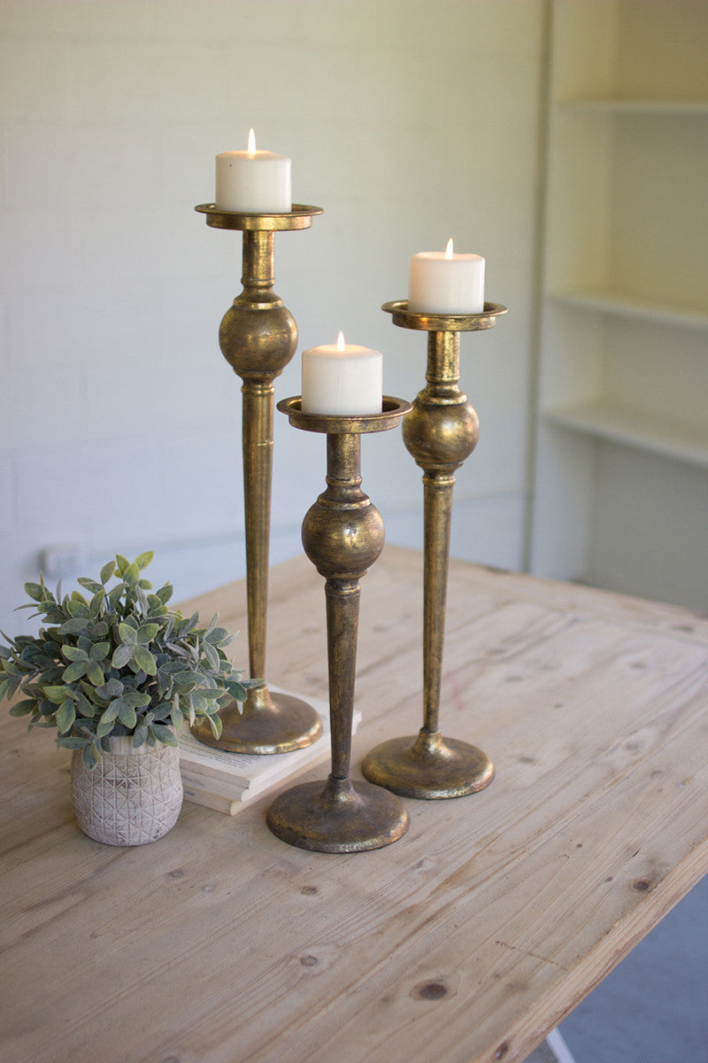 Small Antique Candle Stand