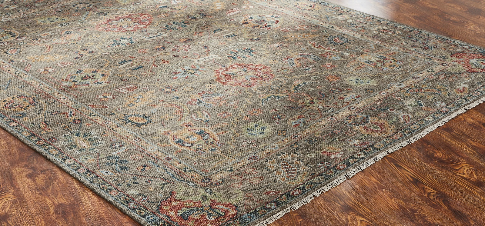 Everleigh Vintage Grey Rug (8'x10')