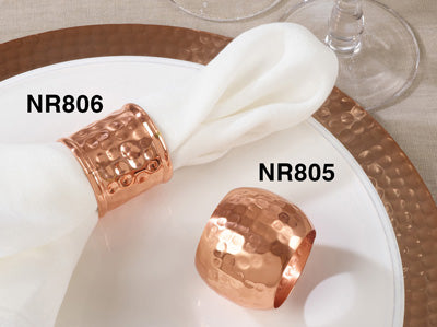 Copper Napkin Rings Moscow Mule