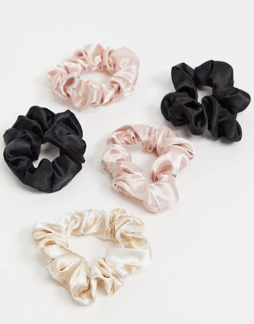 Assorted Satin Scrunchies