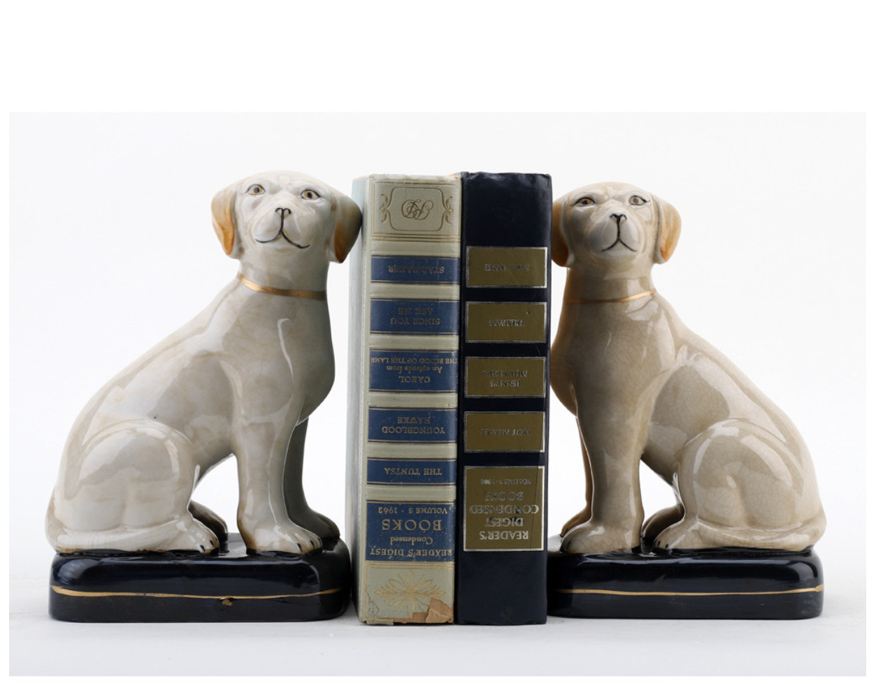 Dog Bookends - Pair