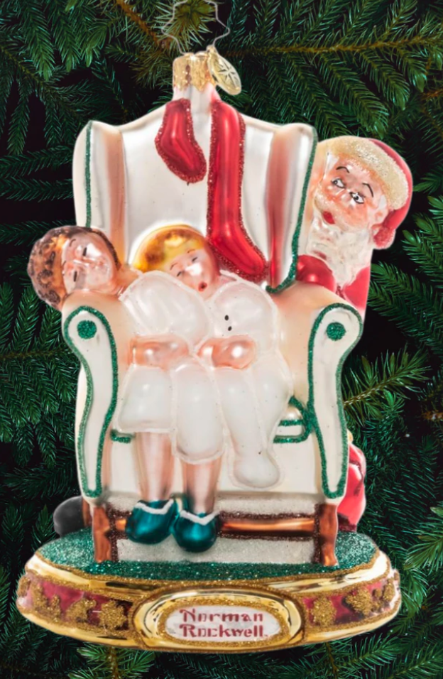 Rockwell's Two Sleeping Children Ornament