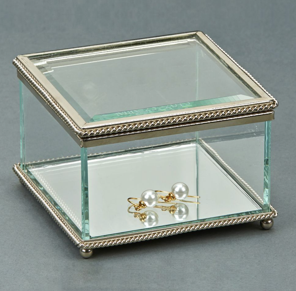 Hinged Box with Glass