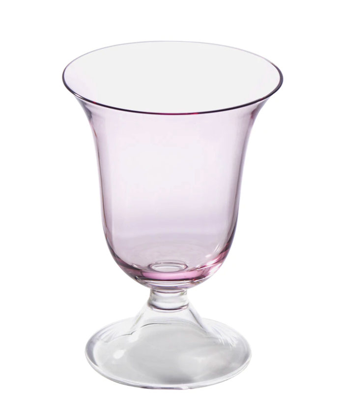 Adriana Water Glass Pink set of 4