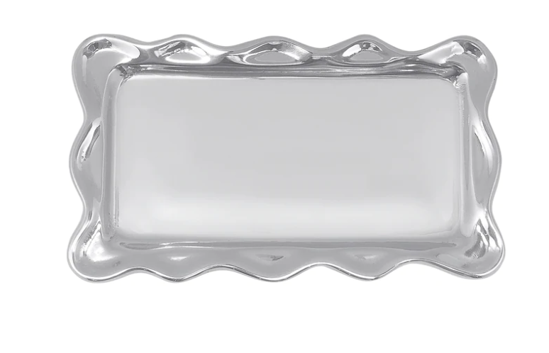 Wavy Engravable Statement Tray