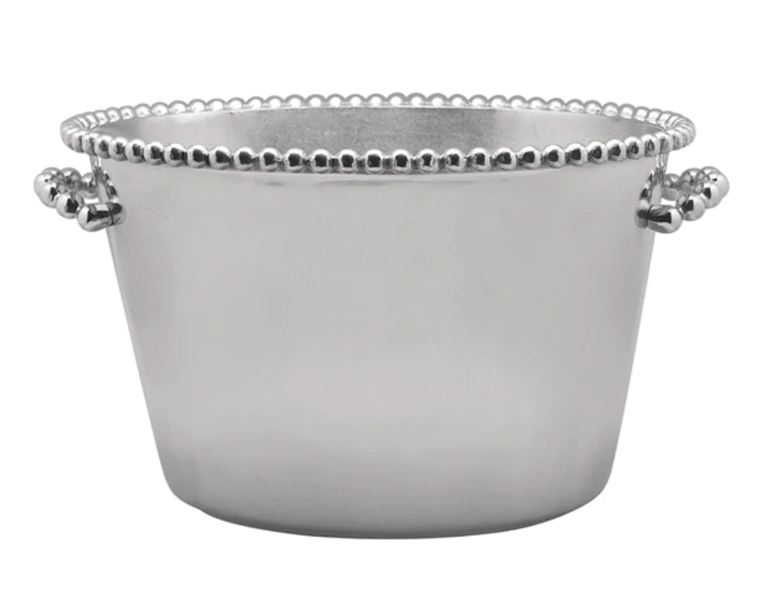 Pearled Ice Bucket, Medium