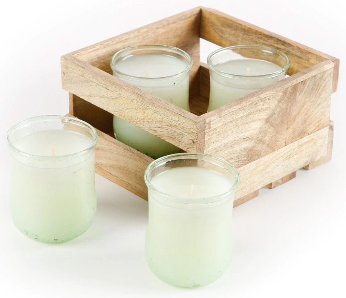 Citronella Pineapple Candle- Set of 4