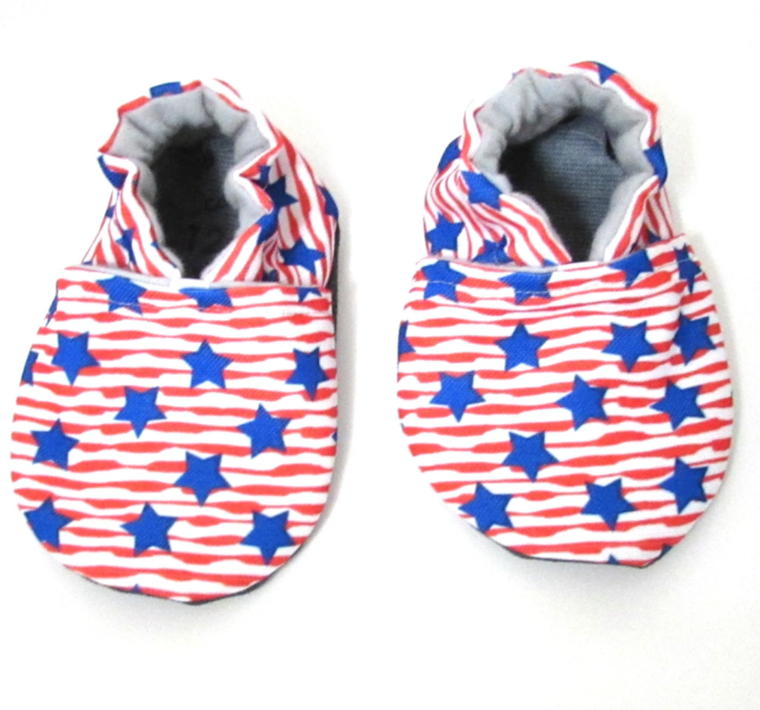 Stars and Stripes Baby Shoes