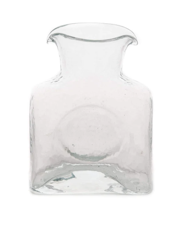 Mini Blenko Bottle- Clear