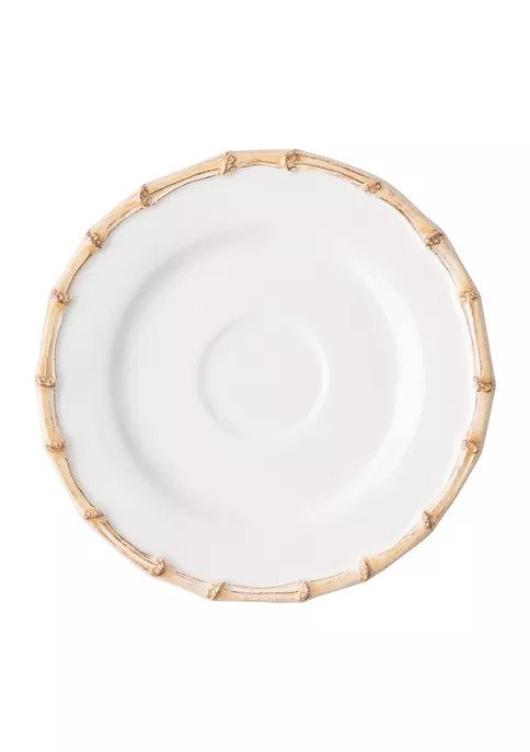 Classic Bamboo Saucer, 7.5"