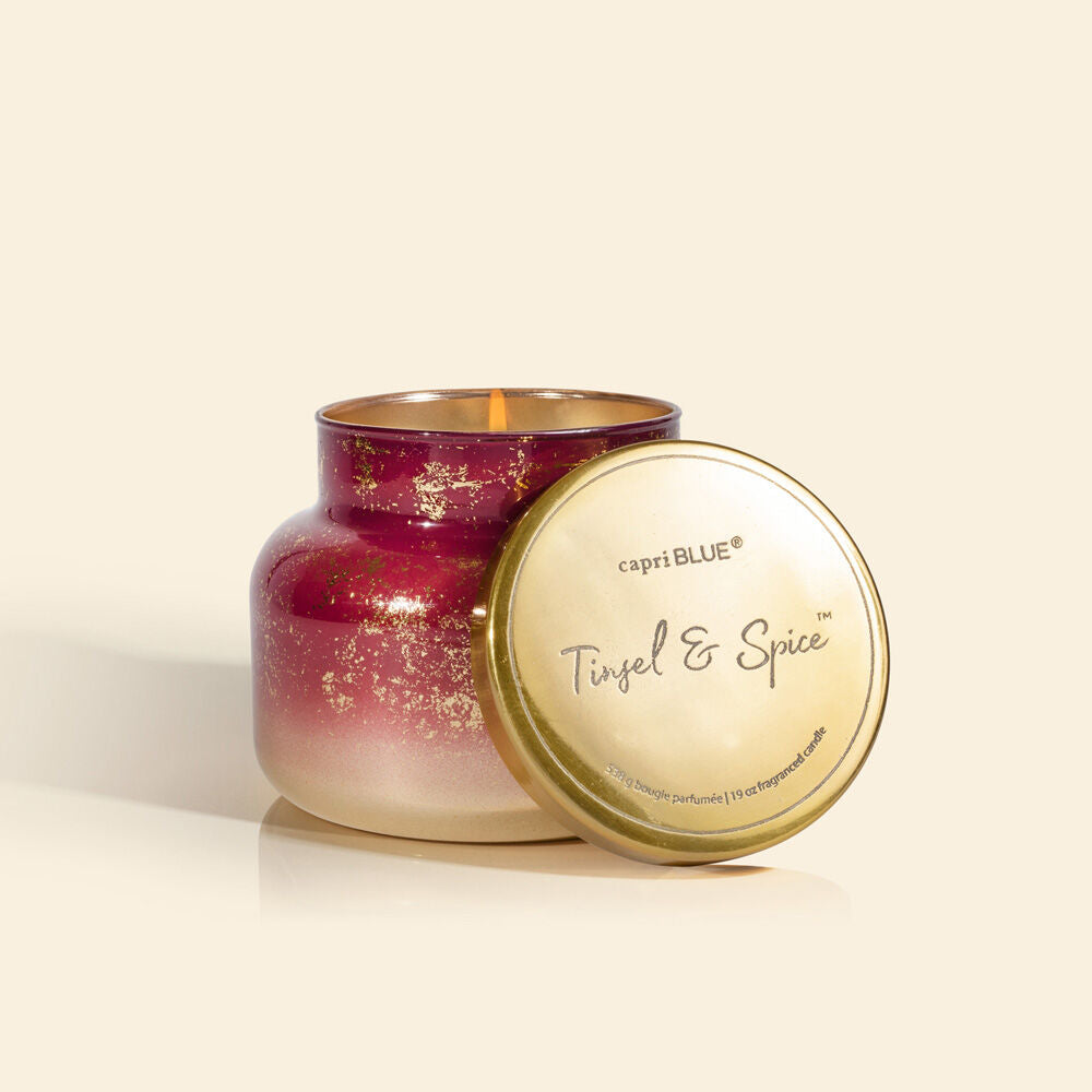 Glimmer Signature Jar- Tinsel and Spice